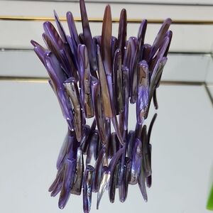 Purple Shell Bracelet